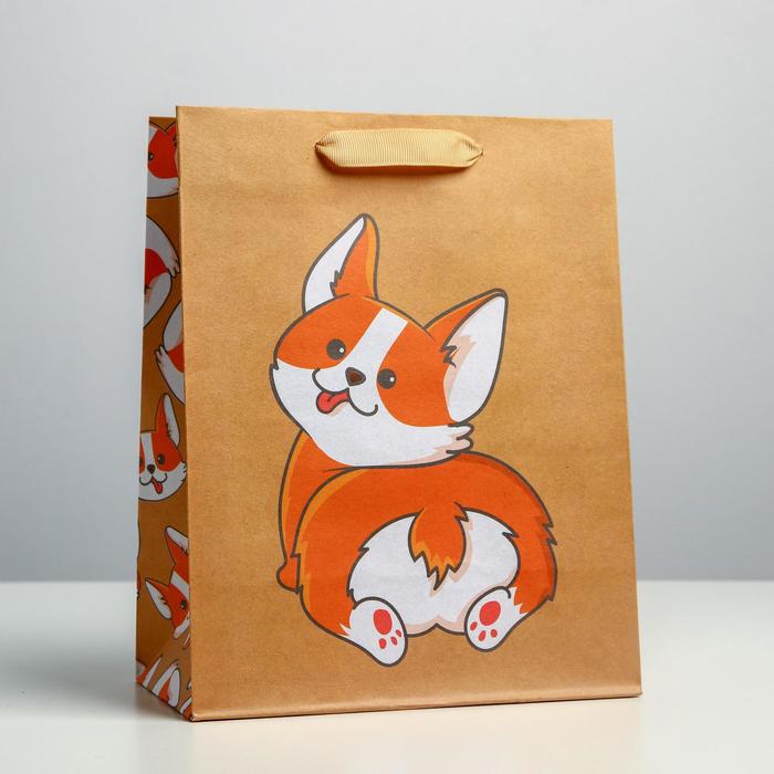 Пакет крафтовый вертикальный «Пёсик», MS 18 х 23 х 10 см, Коричневый
Пакет крафтовый вертикальный «Пёсик», MS 18 х 23 х 10 см, Коричневый