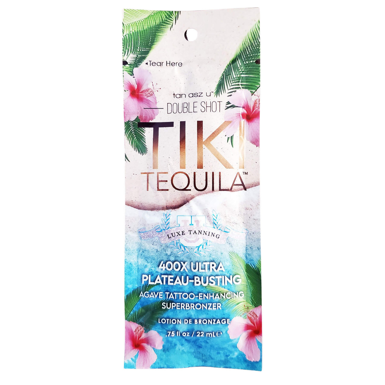 Лосьон Tan Asz U Double Shot Tiki Tequila Бронзирующий для загара в солярии 22 мл, 1246762
Лосьон Tan Asz U Double Shot Tiki Tequila Бронзирующий для загара в солярии 22 мл, 1246762
