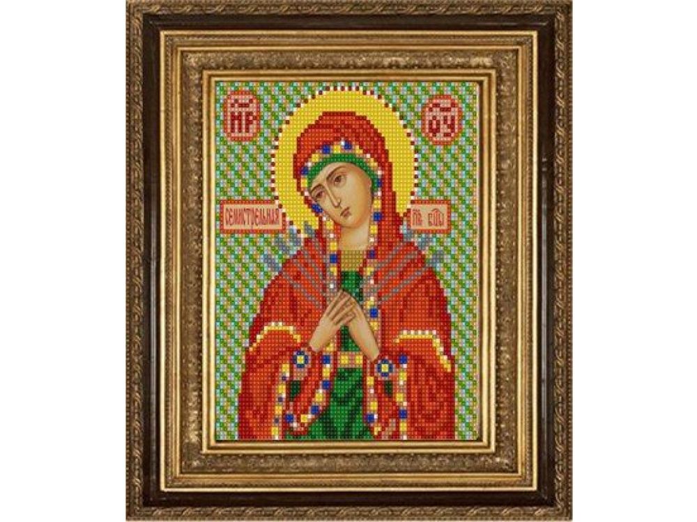 Вышивка бисером Конёк Богородица Семистрельная, 15х18 см, Богородица Семистрельная
Вышивка бисером Конёк Богородица Семистрельная, 15х18 см, Богородица Семистрельная