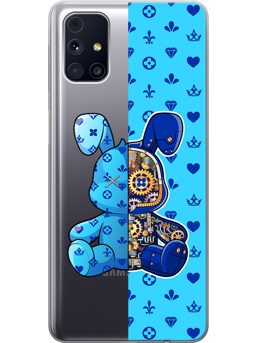 Силиконовый чехол на Samsung Galaxy M31S с принтом "Голубой Кролик с механизмом", Прозрачный;голубой;синий, 723348271
Силиконовый чехол на Samsung Galaxy M31S с принтом "Голубой Кролик с механизмом", Прозрачный;голубой;синий, 723348271
