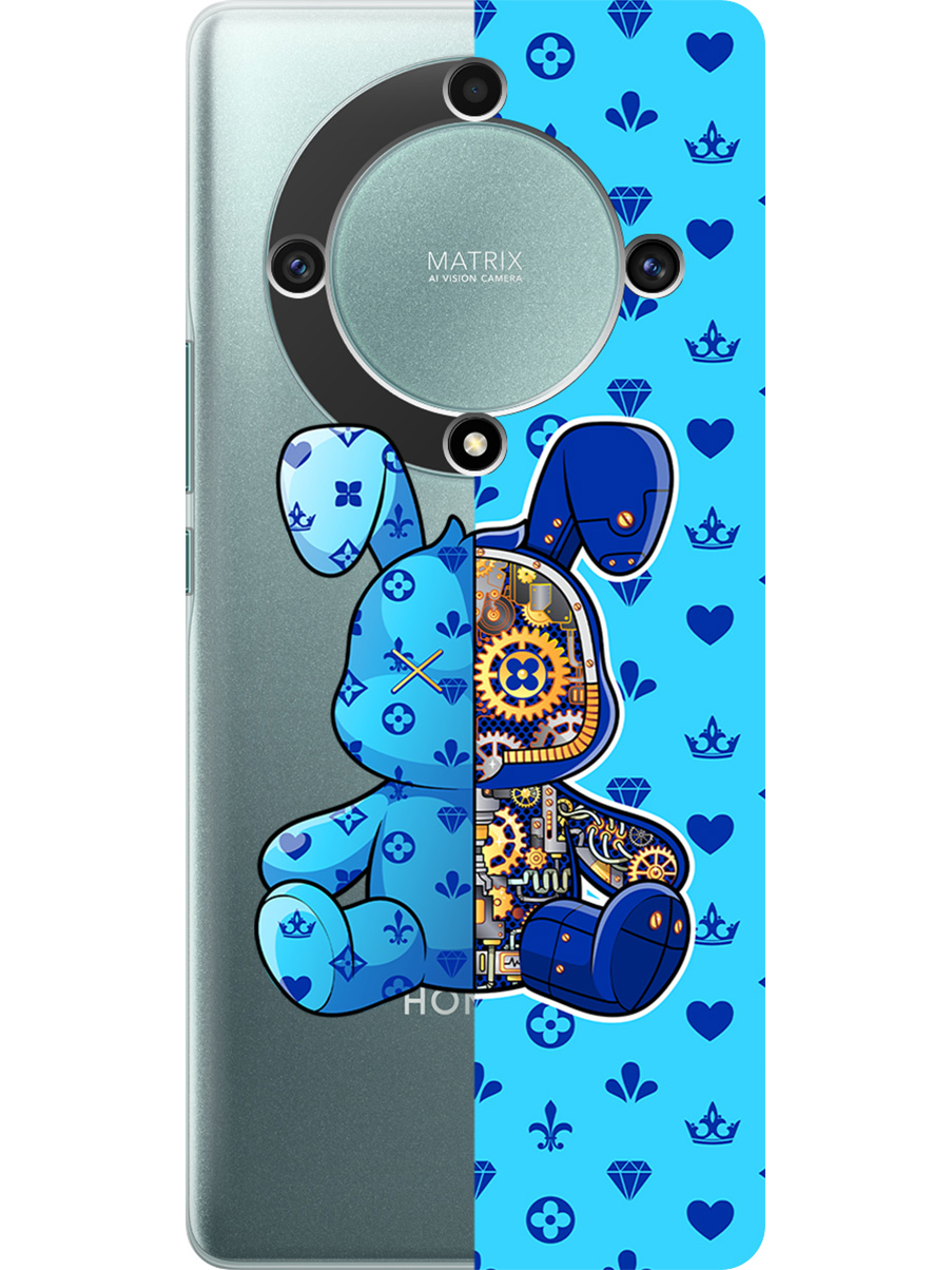 Силиконовый чехол на Honor X9a/Magic5 Lite с принтом "Голубой Кролик с механизмом", Прозрачный;голубой;синий, 769394771
Силиконовый чехол на Honor X9a/Magic5 Lite с принтом "Голубой Кролик с механизмом", Прозрачный;голубой;синий, 769394771