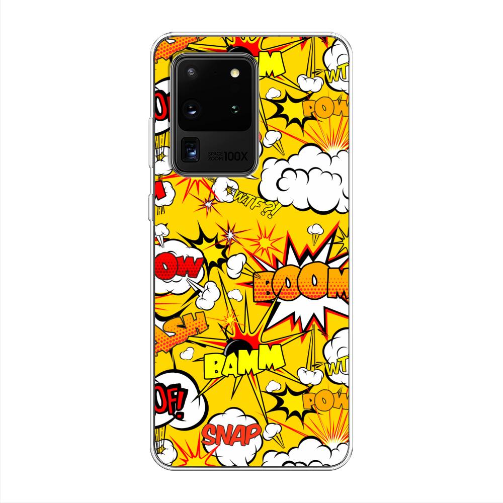 Чехол для Samsung Galaxy S20 Ultra "Поп Арт эффекты", Желтый;белый;оранжевый, 29450-6
Чехол для Samsung Galaxy S20 Ultra "Поп Арт эффекты", Желтый;белый;оранжевый, 29450-6