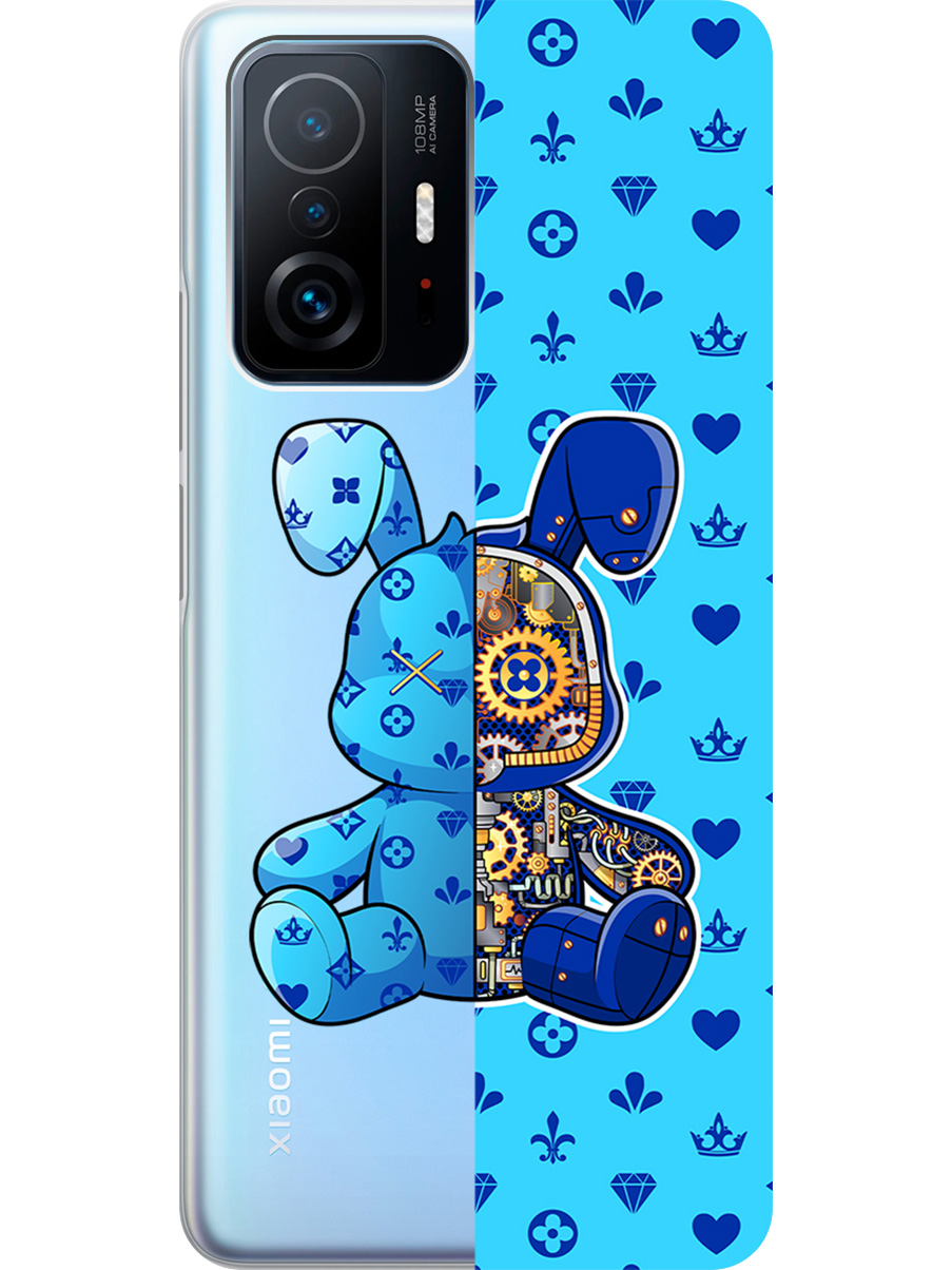 Силиконовый чехол на Xiaomi 11T/11T Pro с принтом "Голубой Кролик с механизмом", Прозрачный;голубой;синий, 732395271
Силиконовый чехол на Xiaomi 11T/11T Pro с принтом "Голубой Кролик с механизмом", Прозрачный;голубой;синий, 732395271