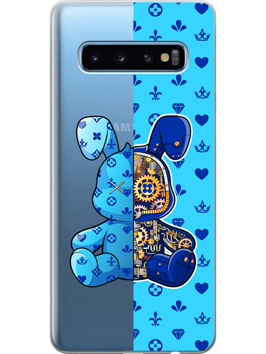 Силиконовый чехол на Samsung Galaxy S10 с принтом "Голубой Кролик с механизмом", Прозрачный;голубой;синий, 720461371
Силиконовый чехол на Samsung Galaxy S10 с принтом "Голубой Кролик с механизмом", Прозрачный;голубой;синий, 720461371
