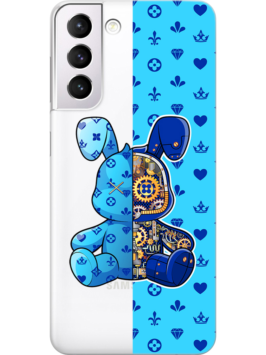 Силиконовый чехол на Samsung Galaxy S21 с принтом "Голубой Кролик с механизмом", Прозрачный;голубой;синий, 724125071
Силиконовый чехол на Samsung Galaxy S21 с принтом "Голубой Кролик с механизмом", Прозрачный;голубой;синий, 724125071