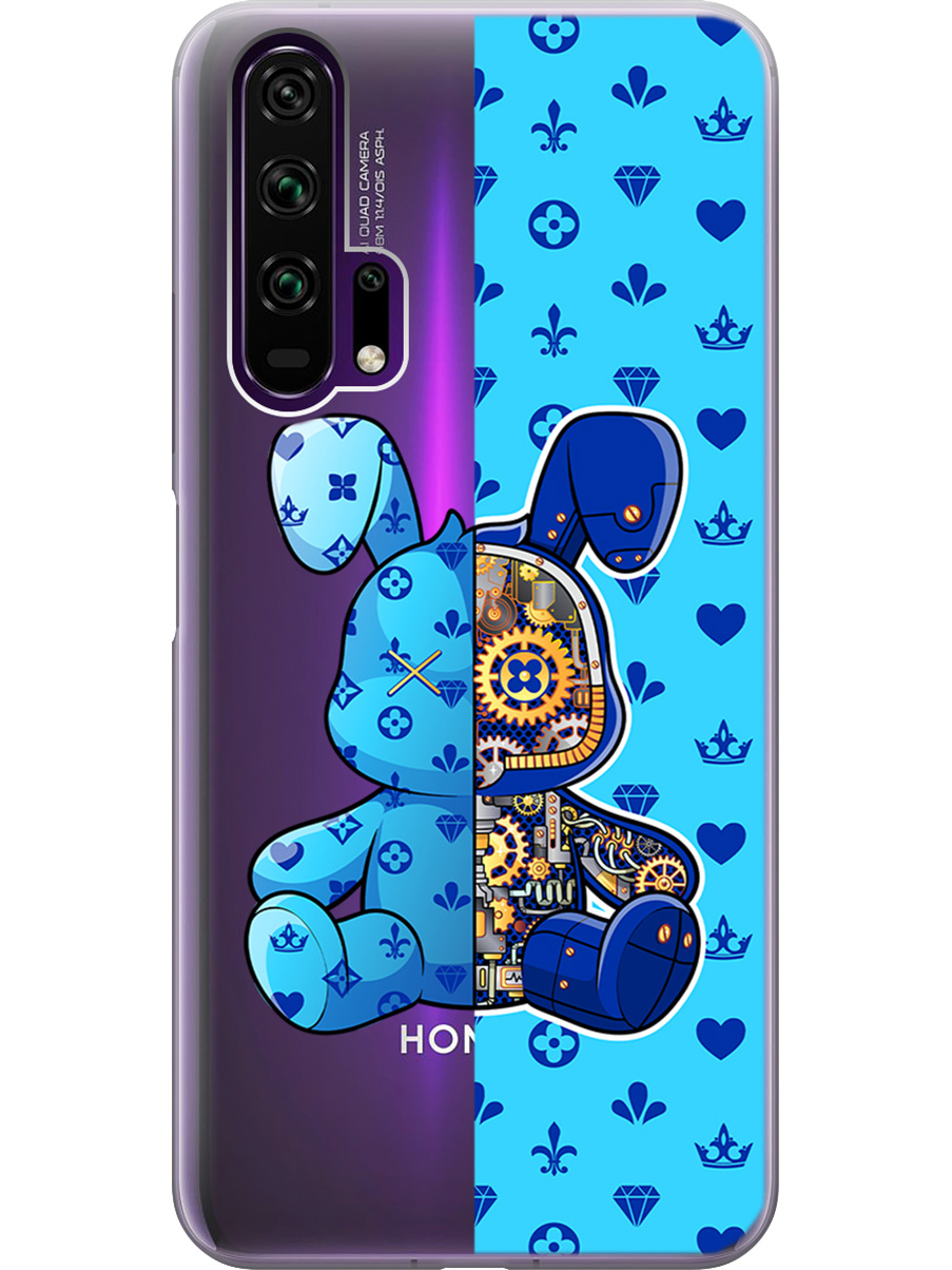 Силиконовый чехол на Honor 20 Pro с принтом "Голубой Кролик с механизмом", Прозрачный;голубой;синий, 721700771
Силиконовый чехол на Honor 20 Pro с принтом "Голубой Кролик с механизмом", Прозрачный;голубой;синий, 721700771