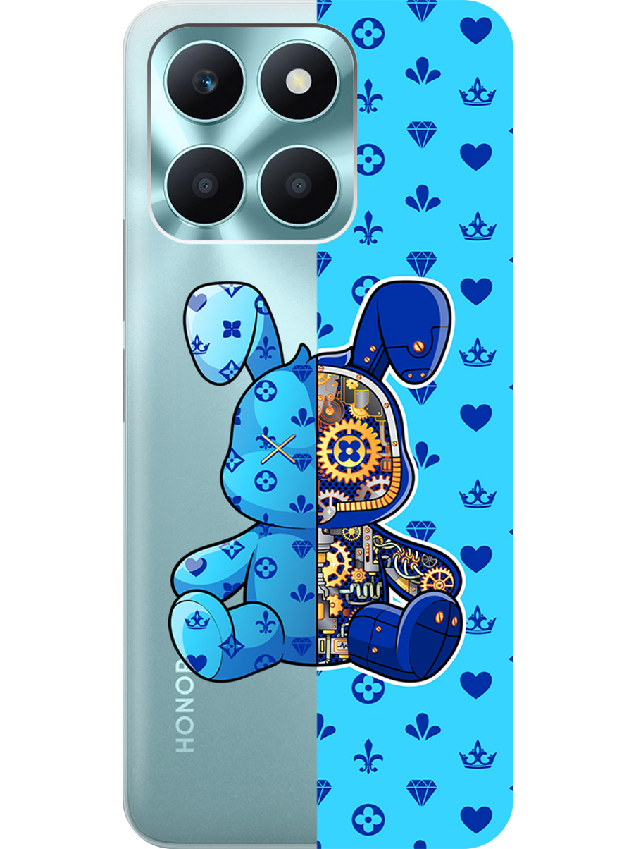 Силиконовый чехол на Honor X6a с принтом "Голубой Кролик с механизмом", Прозрачный;голубой;синий, 773945571
Силиконовый чехол на Honor X6a с принтом "Голубой Кролик с механизмом", Прозрачный;голубой;синий, 773945571