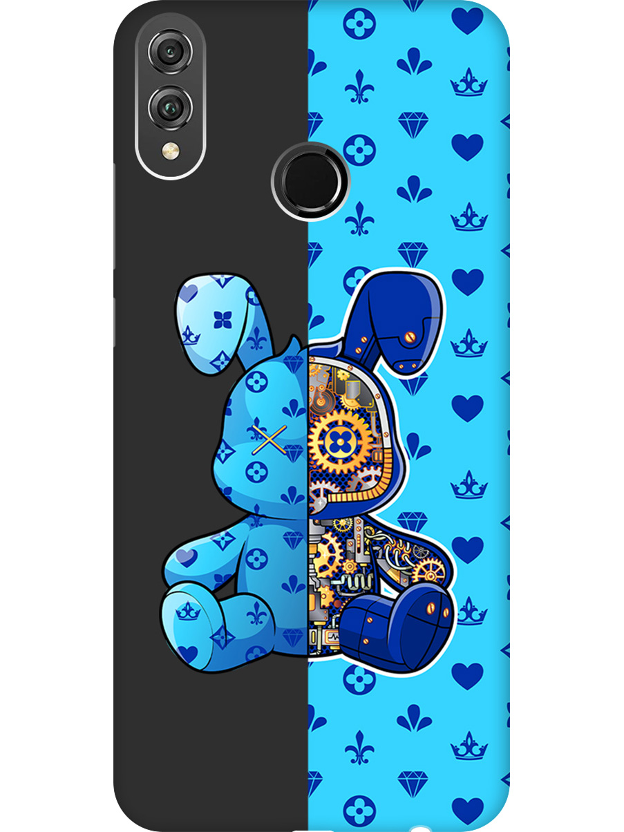 Силиконовый чехол на Honor 8X с принтом "Голубой Кролик с механизмом" матовый черный, Черный;голубой;синий, 719355571
Силиконовый чехол на Honor 8X с принтом "Голубой Кролик с механизмом" матовый черный, Черный;голубой;синий, 719355571