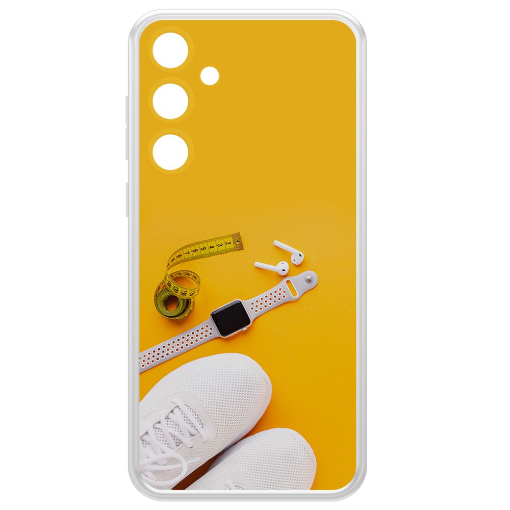 Чехол-накладка Clear Case Кроссовки женские Фитнес для Samsung Galaxy A35 5G (A356), Прозрачный
Чехол-накладка Clear Case Кроссовки женские Фитнес для Samsung Galaxy A35 5G (A356), Прозрачный
