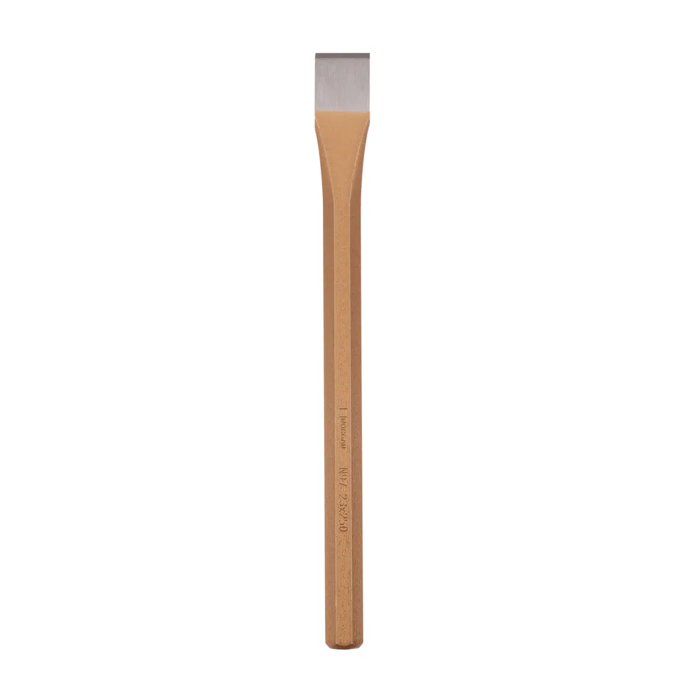 Слесарное зубило NORGAU Industrial из закаленной Cr-Mo стали с 8-гранной рукояткой, 23x250
Слесарное зубило NORGAU Industrial из закаленной Cr-Mo стали с 8-гранной рукояткой, 23x250