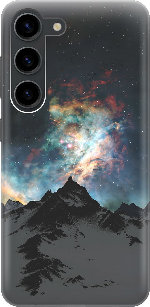 Силиконовый чехол на Samsung Galaxy S23 с принтом "Горы и звезды", Синий;черный, 158296
Силиконовый чехол на Samsung Galaxy S23 с принтом "Горы и звезды", Синий;черный, 158296