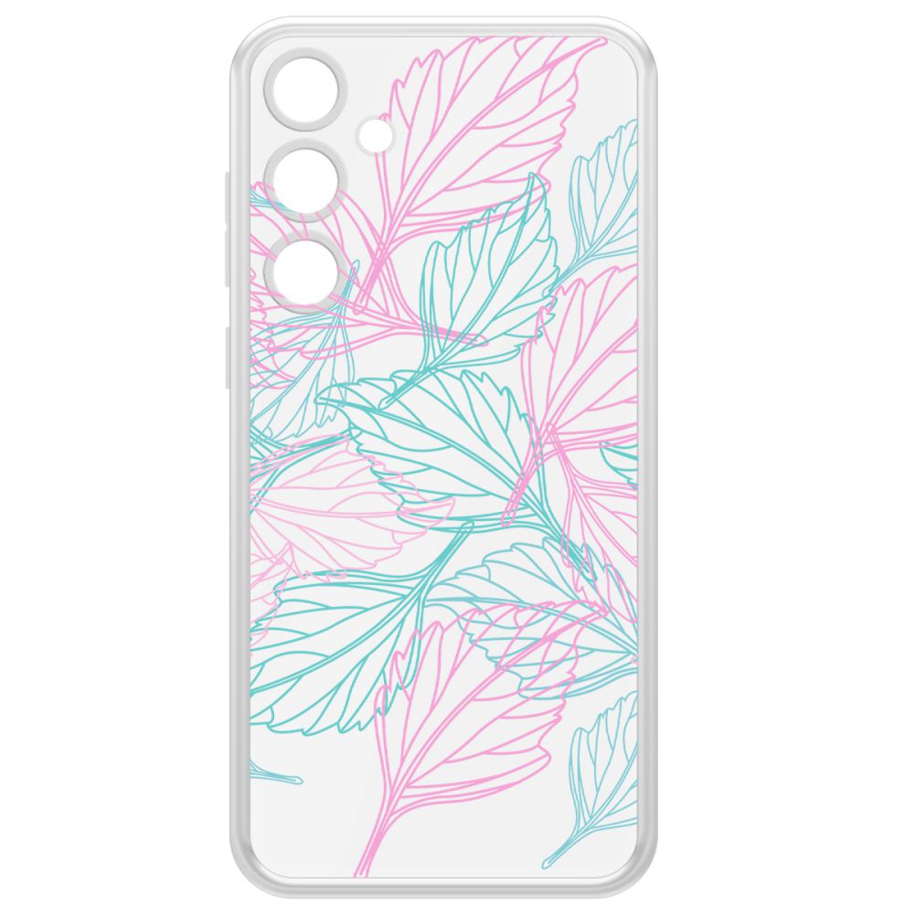Чехол-накладка Krutoff Clear Case Листья паттерн для Samsung Galaxy A55 5G (A556), Прозрачный
Чехол-накладка Krutoff Clear Case Листья паттерн для Samsung Galaxy A55 5G (A556), Прозрачный