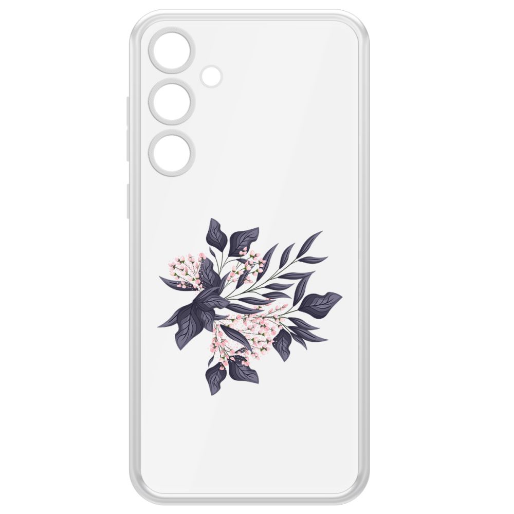 Чехол-накладка Krutoff Clear Case Розовые бутоны для Samsung Galaxy A55 5G (A556), Прозрачный
Чехол-накладка Krutoff Clear Case Розовые бутоны для Samsung Galaxy A55 5G (A556), Прозрачный