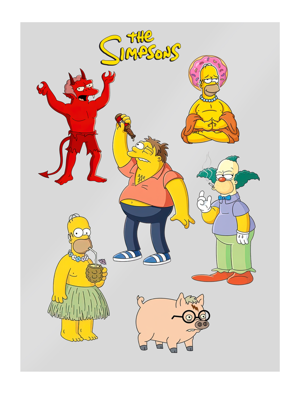 Термонаклейки для одежды СувенирShop The Simpsons/Симпсоны A4 TS-MUSP5-A4/1, Разноцветный, TS-MUSP5-A4/1
Термонаклейки для одежды СувенирShop The Simpsons/Симпсоны A4 TS-MUSP5-A4/1, Разноцветный, TS-MUSP5-A4/1