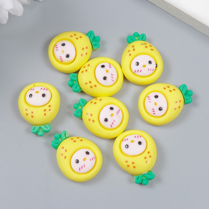 Декор для творчества Арт Узор пластик Малыш лимончик 2,5х2 см, 16шт., Разноцветный 
Декор для творчества Арт Узор пластик Малыш лимончик 2,5х2 см, 16шт., Разноцветный