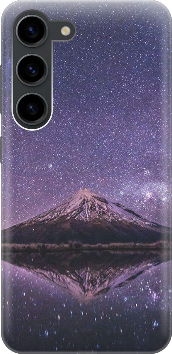 Силиконовый чехол на Samsung Galaxy S23 с принтом "Гора и звездное небо", Синий;фиолетовый, 158296
Силиконовый чехол на Samsung Galaxy S23 с принтом "Гора и звездное небо", Синий;фиолетовый, 158296