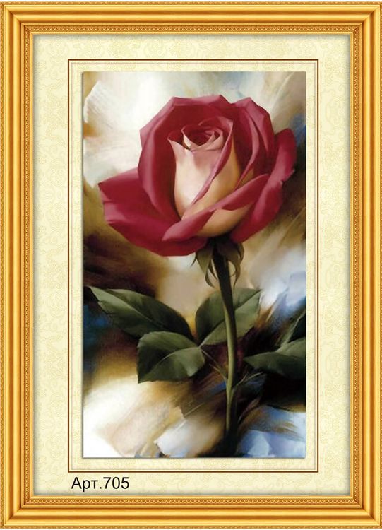 Набор вышивки бисером «Нежная роза»
Набор вышивки бисером «Нежная роза»