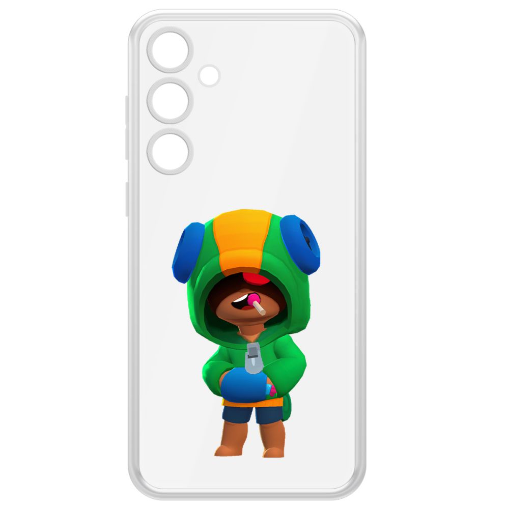 Чехол-накладка Krutoff Clear Case Brawl Stars-Леон для Samsung Galaxy A35 5G (A356), Прозрачный
Чехол-накладка Krutoff Clear Case Brawl Stars-Леон для Samsung Galaxy A35 5G (A356), Прозрачный