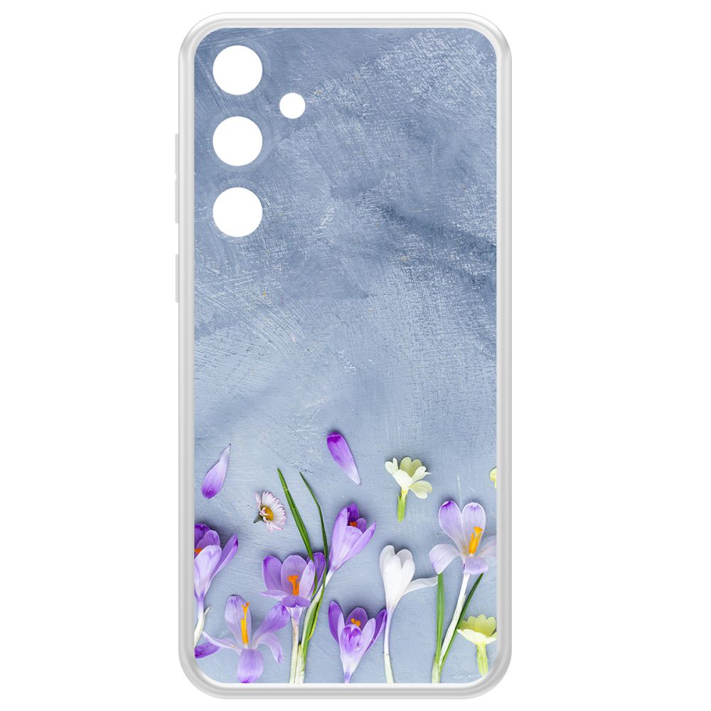 Чехол-накладка Krutoff Clear Case Цветочное настроение для Samsung Galaxy A55 5G (A556), Прозрачный
Чехол-накладка Krutoff Clear Case Цветочное настроение для Samsung Galaxy A55 5G (A556), Прозрачный