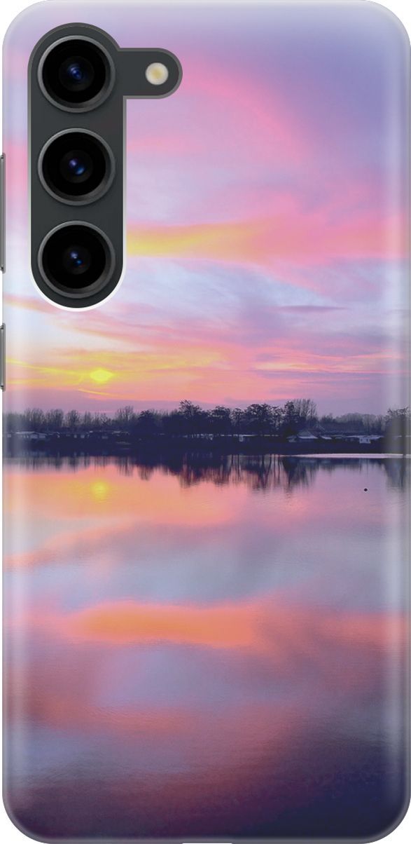 Силиконовый чехол на Samsung Galaxy S23 с принтом "Зарево над рекой", Голубой;фиолетовый, 158296
Силиконовый чехол на Samsung Galaxy S23 с принтом "Зарево над рекой", Голубой;фиолетовый, 158296