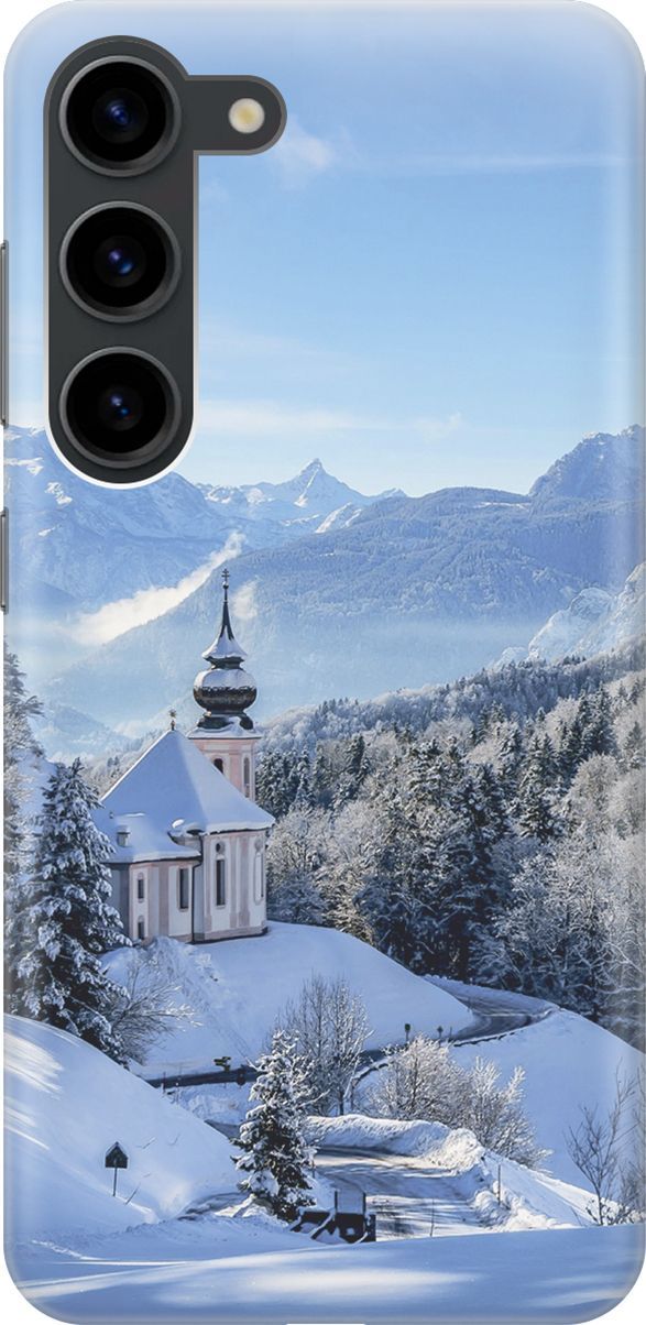 Силиконовый чехол на Samsung Galaxy S23 с принтом "Заснеженные горы", Голубой;синий, 158291
Силиконовый чехол на Samsung Galaxy S23 с принтом "Заснеженные горы", Голубой;синий, 158291
