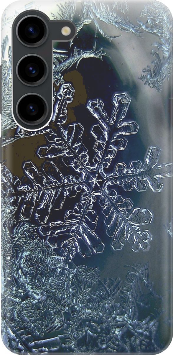 Силиконовый чехол на Samsung Galaxy S23 с принтом "Макро снежинка", Синий;черный, 158291
Силиконовый чехол на Samsung Galaxy S23 с принтом "Макро снежинка", Синий;черный, 158291
