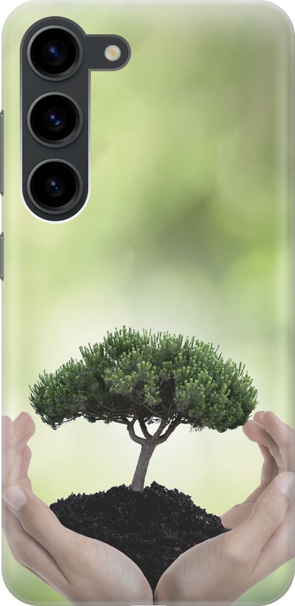 Силиконовый чехол на Samsung Galaxy S23 с принтом "Оберегайте природу", Бежевый;зеленый, 158296
Силиконовый чехол на Samsung Galaxy S23 с принтом "Оберегайте природу", Бежевый;зеленый, 158296