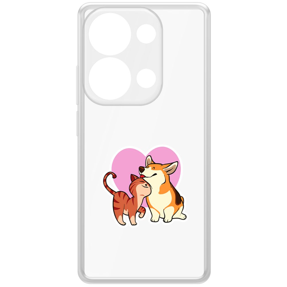 Чехол-накладка Clear Case Любовь противоположностей для Xiaomi Redmi Note 13 Pro 4G, Прозрачный
Чехол-накладка Clear Case Любовь противоположностей для Xiaomi Redmi Note 13 Pro 4G, Прозрачный
