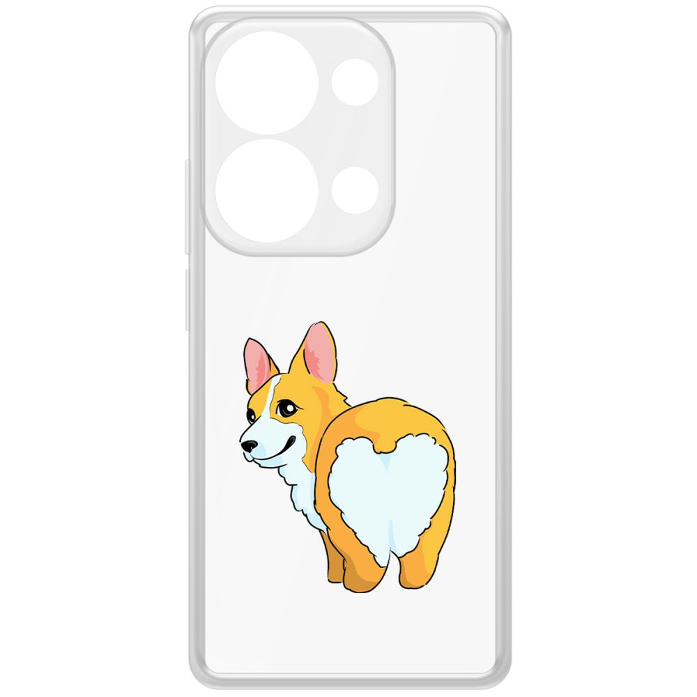 Чехол-накладка Krutoff Clear Case Рисованный корги вид 2 для Xiaomi Redmi Note 13 Pro 4G, Прозрачный
Чехол-накладка Krutoff Clear Case Рисованный корги вид 2 для Xiaomi Redmi Note 13 Pro 4G, Прозрачный