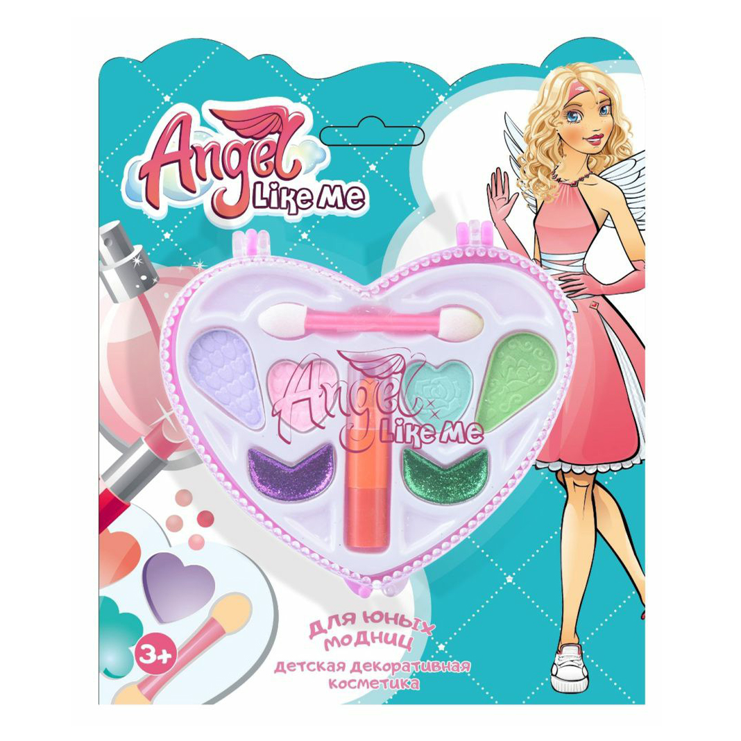 Набор детской косметики Angel Like Me Сердце, Розовый;красный;синий;голубой;оранжевый;фиолетовый
Набор детской косметики Angel Like Me Сердце, Розовый;красный;синий;голубой;оранжевый;фиолетовый