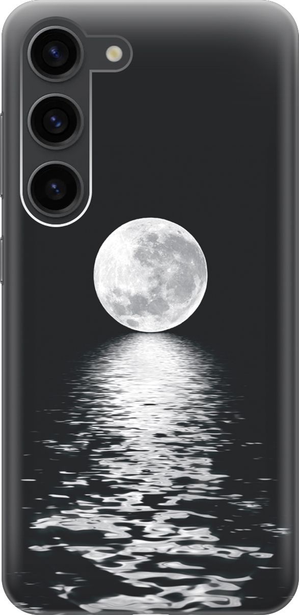 Силиконовый чехол на Samsung Galaxy S23 с принтом "Луна над морем", Белый;черный, 158300
Силиконовый чехол на Samsung Galaxy S23 с принтом "Луна над морем", Белый;черный, 158300