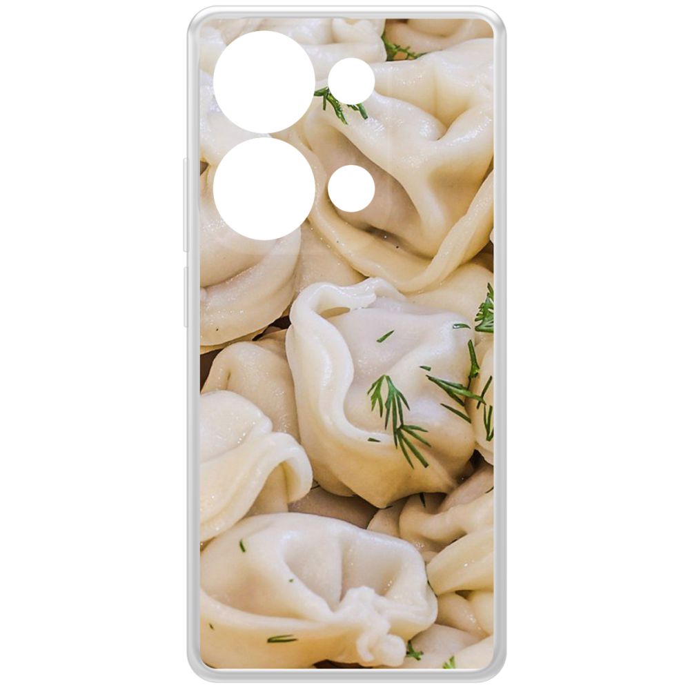 Чехол-накладка Krutoff Clear Case Пельмешки для Xiaomi Redmi Note 13 Pro 4G, Прозрачный
Чехол-накладка Krutoff Clear Case Пельмешки для Xiaomi Redmi Note 13 Pro 4G, Прозрачный