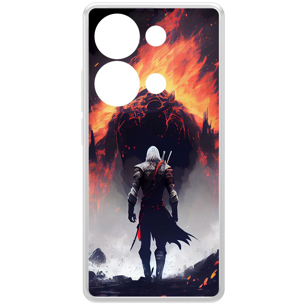 Чехол-накладка Krutoff Clear Case Ведьмак. Геральт для Xiaomi Redmi Note 13 Pro 4G, Прозрачный
Чехол-накладка Krutoff Clear Case Ведьмак. Геральт для Xiaomi Redmi Note 13 Pro 4G, Прозрачный