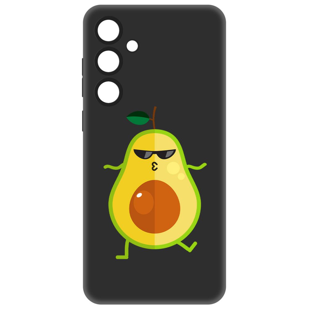 Чехол-накладка Krutoff Soft Case Авокадо Стильный для Samsung Galaxy A35 5G (A356) черный
Чехол-накладка Krutoff Soft Case Авокадо Стильный для Samsung Galaxy A35 5G (A356) черный