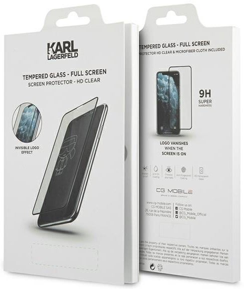 Стекло CG Mobile Karl Lagerfeld Tempered glass Silver logo для iPhone 11/XR Black, Tempered glass Silver logo
Стекло CG Mobile Karl Lagerfeld Tempered glass Silver logo для iPhone 11/XR Black, Tempered glass Silver logo