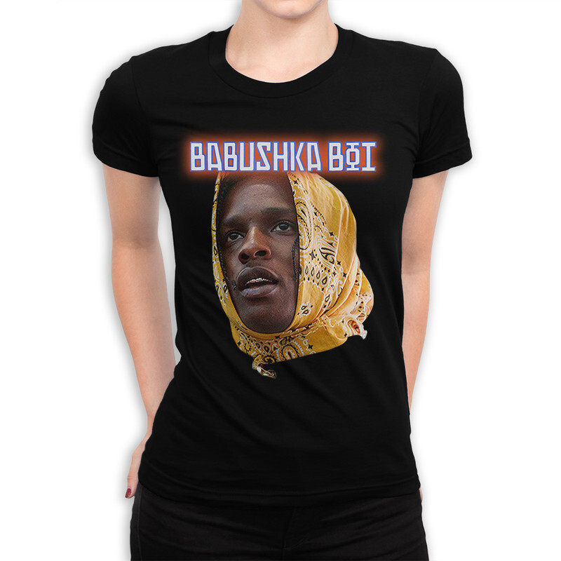 Футболка женская DS Apparel ASAP Rocky Babushka Boi 9899088-1 черная 2XL, Черный, ASAP Rocky Babushka Boi 9899088-1
Футболка женская DS Apparel ASAP Rocky Babushka Boi 9899088-1 черная 2XL, Черный, ASAP Rocky Babushka Boi 9899088-1