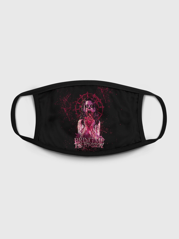 Многоразовая маска унисекс Burnettie Bring Me The Horizon, Разноцветный, Bring Me The Horizon
Многоразовая маска унисекс Burnettie Bring Me The Horizon, Разноцветный, Bring Me The Horizon