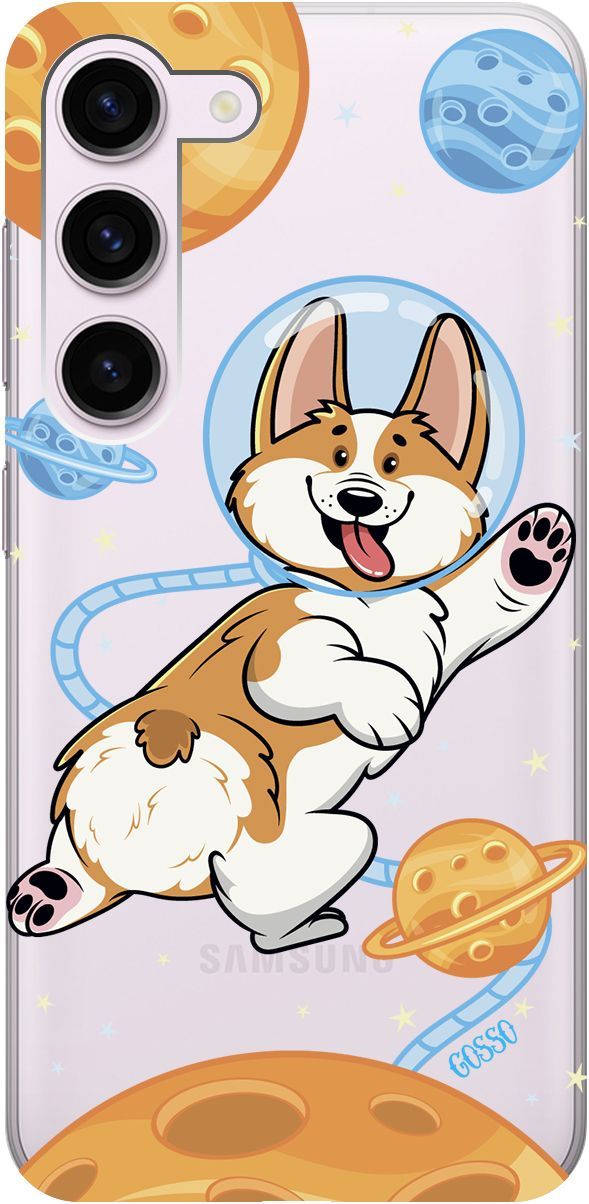 Силиконовый чехол на Samsung Galaxy S23 с 3D принтом "CosmoCorgi" прозрачный, Прозрачный;коричневый, 158303
Силиконовый чехол на Samsung Galaxy S23 с 3D принтом "CosmoCorgi" прозрачный, Прозрачный;коричневый, 158303