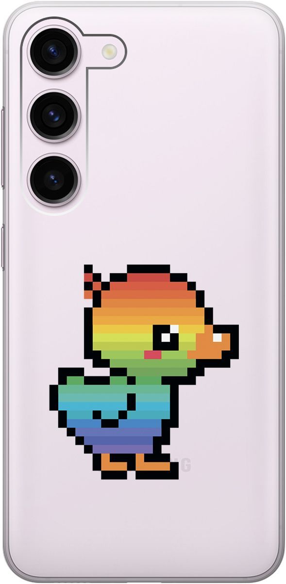 Силиконовый чехол на Samsung Galaxy S23 с 3D принтом "Pixel Duck" прозрачный, Прозрачный;желтый, 158304
Силиконовый чехол на Samsung Galaxy S23 с 3D принтом "Pixel Duck" прозрачный, Прозрачный;желтый, 158304