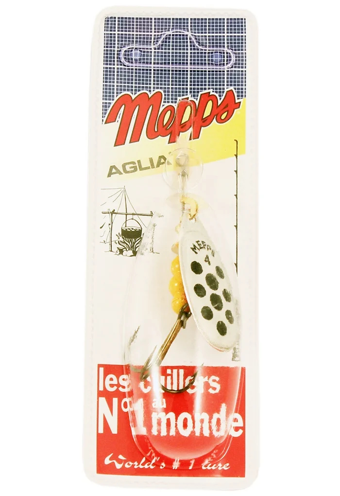 Блесна вращающаяся Mepps Aglia Pts Noirs AG №4, 9 г, блистер, Серебристый;черный
Блесна вращающаяся Mepps Aglia Pts Noirs AG №4, 9 г, блистер, Серебристый;черный