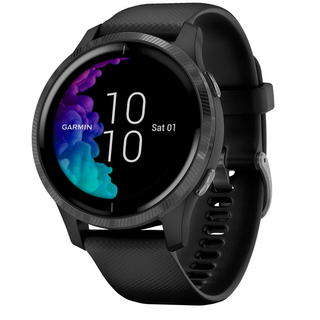Смарт-часы Garmin Venu GPS Wi-Fi Black Slate, Venu GPS Wi-Fi Black Slate 010-02173-14010-02173-
Смарт-часы Garmin Venu GPS Wi-Fi Black Slate, Venu GPS Wi-Fi Black Slate 010-02173-14010-02173-