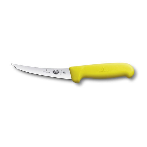 Нож кухонный Victorinox Fibrox, разделочный, 120мм, заточка прямая, стальной, желтый [5.66
Нож кухонный Victorinox Fibrox, разделочный, 120мм, заточка прямая, стальной, желтый [5.66