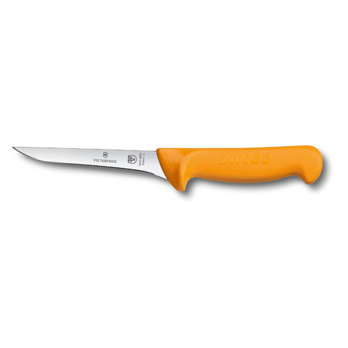 Нож кухонный Victorinox Swibo, обвалочный, для мяса, 130мм, заточка прямая, стальной, желт
Нож кухонный Victorinox Swibo, обвалочный, для мяса, 130мм, заточка прямая, стальной, желт