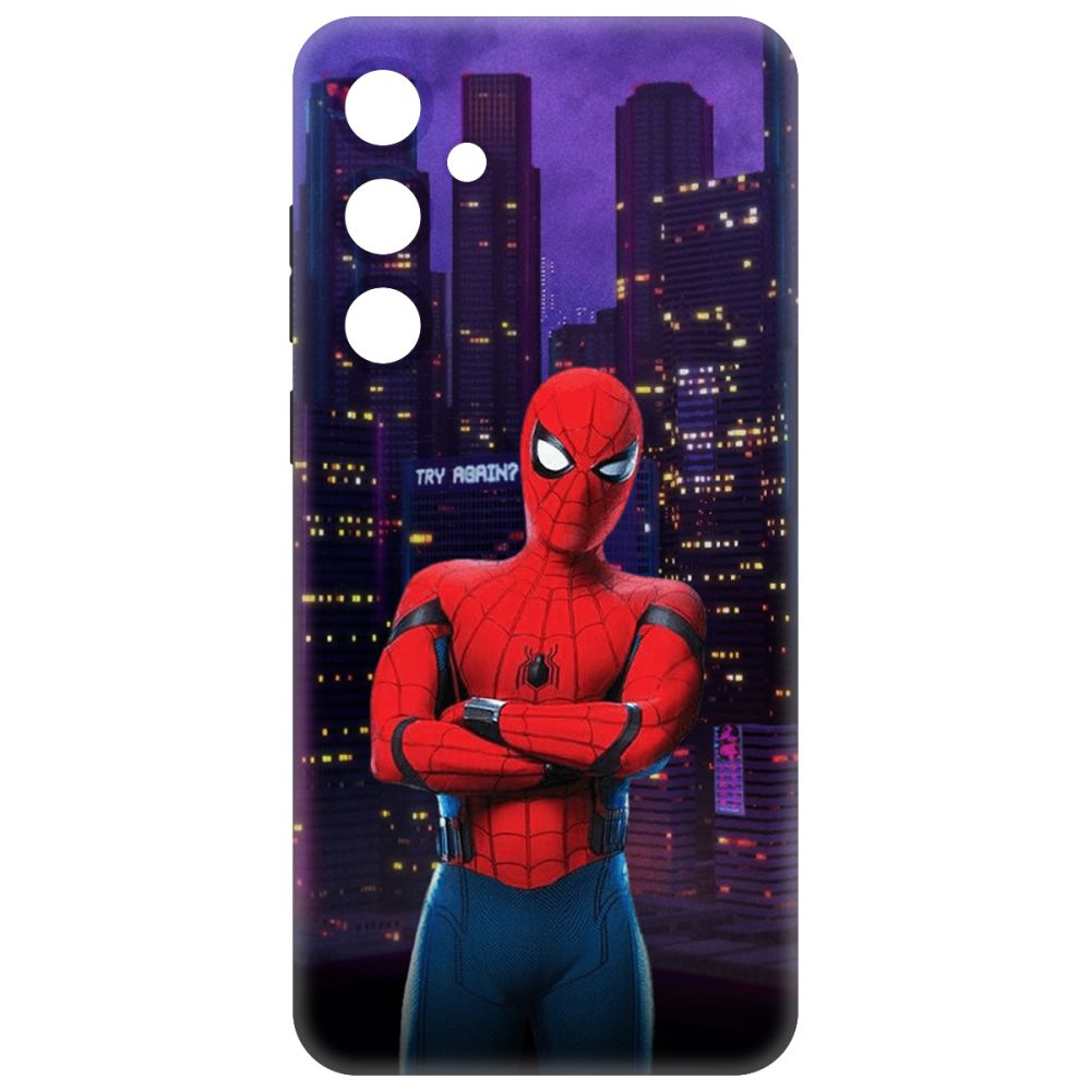 Чехол-накладка Soft Case Человек-Паук. На крыше для Samsung Galaxy A35 5G (A356) черный
Чехол-накладка Soft Case Человек-Паук. На крыше для Samsung Galaxy A35 5G (A356) черный