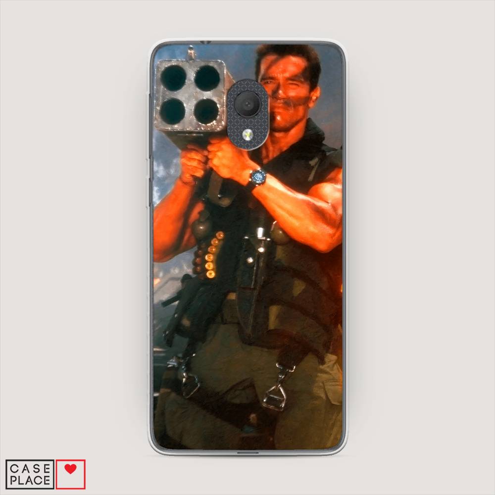 Чехол на Alcatel 1C 5003D (2019) "Арнольд Шварцнеггер с базукой", Голубой;коричневый, 170650-6
Чехол на Alcatel 1C 5003D (2019) "Арнольд Шварцнеггер с базукой", Голубой;коричневый, 170650-6