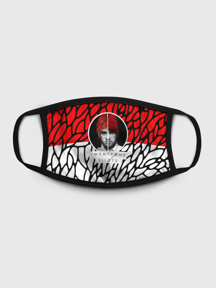 Многоразовая маска унисекс Burnettie Twenty One Pilots, Разноцветный, Twenty One Pilots
Многоразовая маска унисекс Burnettie Twenty One Pilots, Разноцветный, Twenty One Pilots