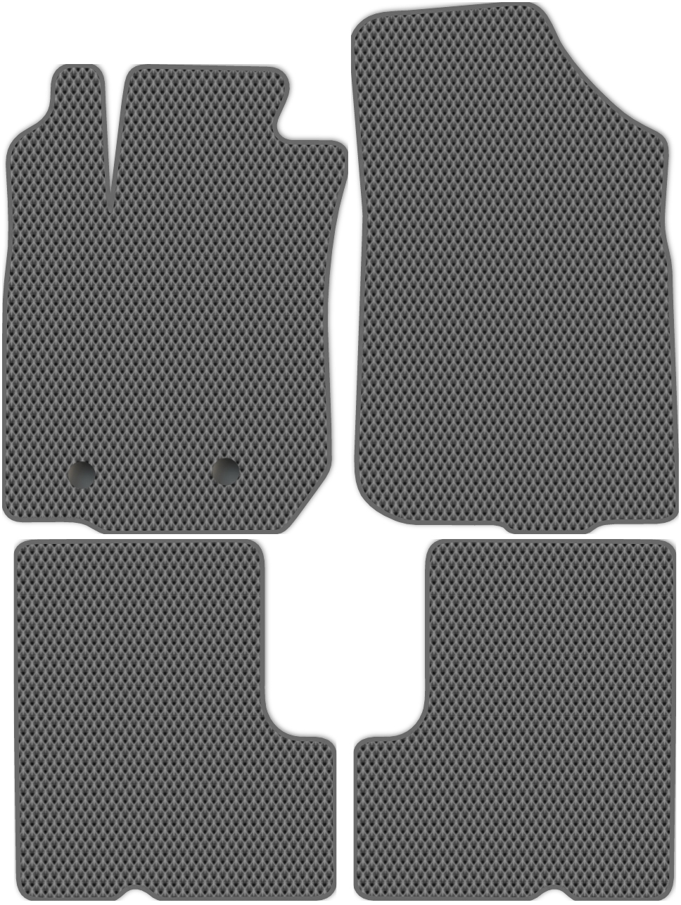 Коврики ЭВА в салон для Renault Duster 1 (4WD) 2010 - 2015, 4 шт. серый, темно-серый кант, 4114-S4YL-H
Коврики ЭВА в салон для Renault Duster 1 (4WD) 2010 - 2015, 4 шт. серый, темно-серый кант, 4114-S4YL-H