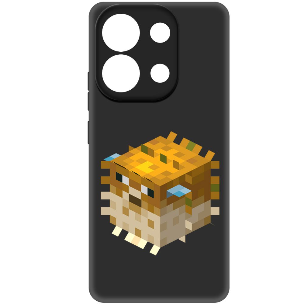 Чехол-накладка Krutoff Soft Case Minecraft-Иглобрюх для Xiaomi Redmi Note 13 4G черный
Чехол-накладка Krutoff Soft Case Minecraft-Иглобрюх для Xiaomi Redmi Note 13 4G черный
