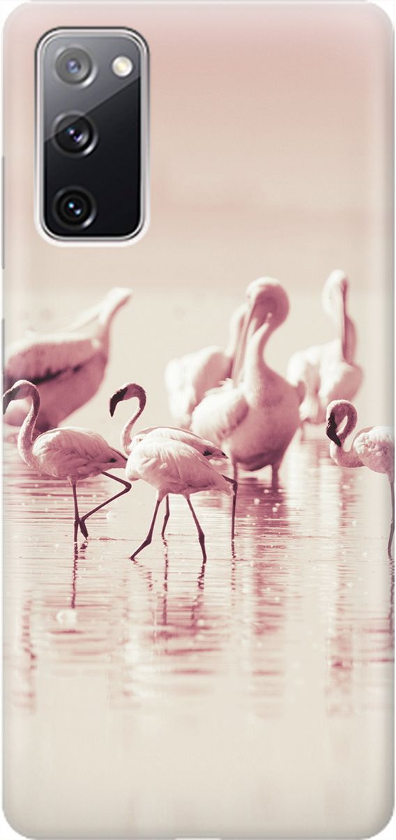 Силиконовый чехол на Samsung Galaxy S20 FE / Самсунг С20 ФЕ с принтом "Розовые фламинго", Белый;розовый, 2005
Силиконовый чехол на Samsung Galaxy S20 FE / Самсунг С20 ФЕ с принтом "Розовые фламинго", Белый;розовый, 2005