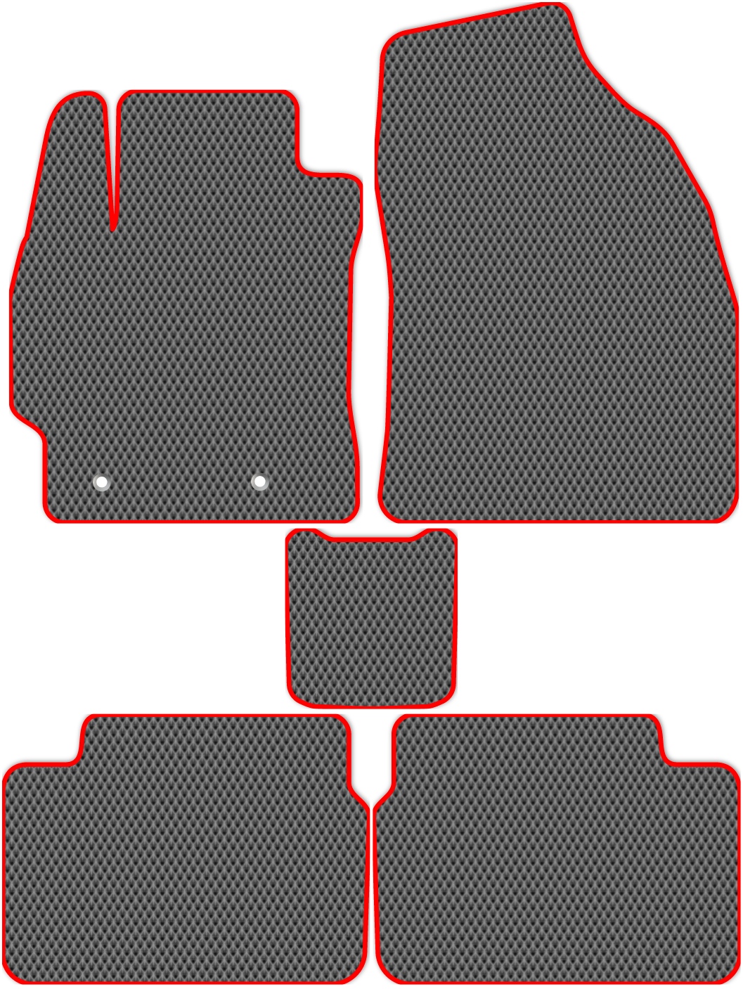 Коврики ЭВА в салон для Toyota Corolla 10 2006 - 2013, 5 шт. серый, красный кант, 4814-S5YLT-H
Коврики ЭВА в салон для Toyota Corolla 10 2006 - 2013, 5 шт. серый, красный кант, 4814-S5YLT-H